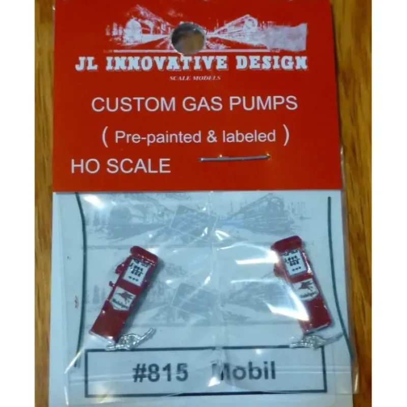Clearance JL Innovative Design 361-815 Custom Gas Pumps Mobil - Your Source for Gaming Essentials Trains