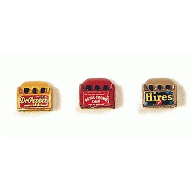 New JL Innovative Design 827 HO Soda Cases Mixed Brands Pre-Painted & Labeled - Your Source for Gaming Essentials Trains