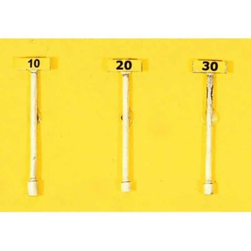 Outlet JL Innovative Design 841 HO Rectangle Speed Signs Slow Set (Pack of 3) - Your Source for Gaming Essentials Trains