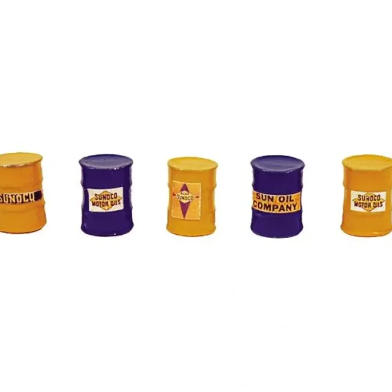 Outlet JL Innovative Design 558 Oil Barrel Sunoco (Set of 5) - Your Source for Gaming Essentials Trains
