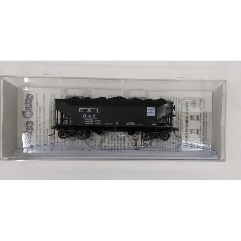 Online Kadee 7042 HO Cambria & Indiana Railroad PS-2 2-Bay Covered Hopper #647 - Your Source for Gaming Essentials Trains