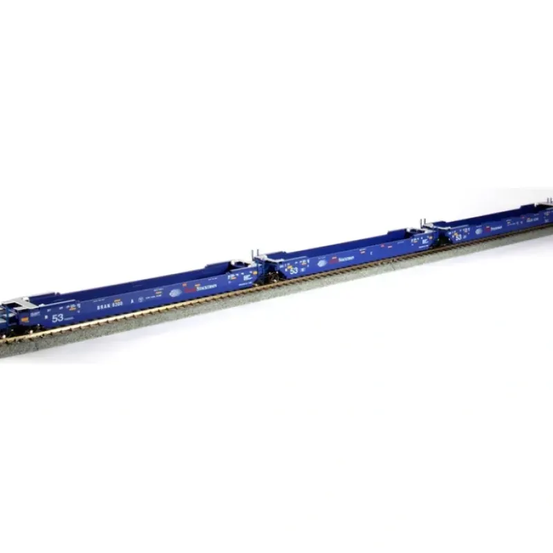 Kato 30-9033 HO Gunderson Maxi-IV 53' Double Stack Car Pacer (Pack of 3) - Your Source for Gaming Essentials Trains
