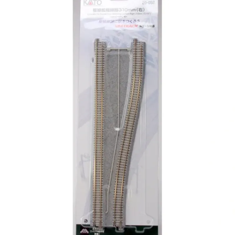 Outlet Kato 20-052 N 12-1/5" Concrete Ties Widening Right Hand Double Track 310 mm - Your Source for Gaming Essentials Trains