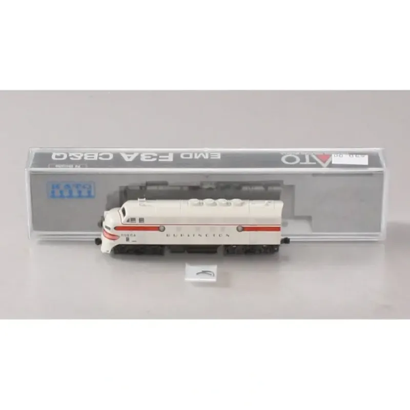 Best Kato 176-1313 N CB&Q EMD F3A Diesel Locomotive w/ Dual Headlights #9960A - Your Source for Gaming Essentials Trains