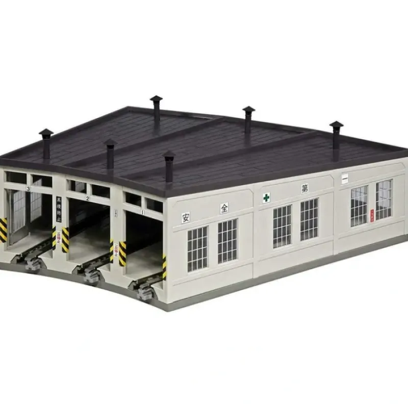 Sale Kato 23-240 N Kato Electric Turntable 3-Stall Concrete Roundhouse - Your Source for Gaming Essentials Trains