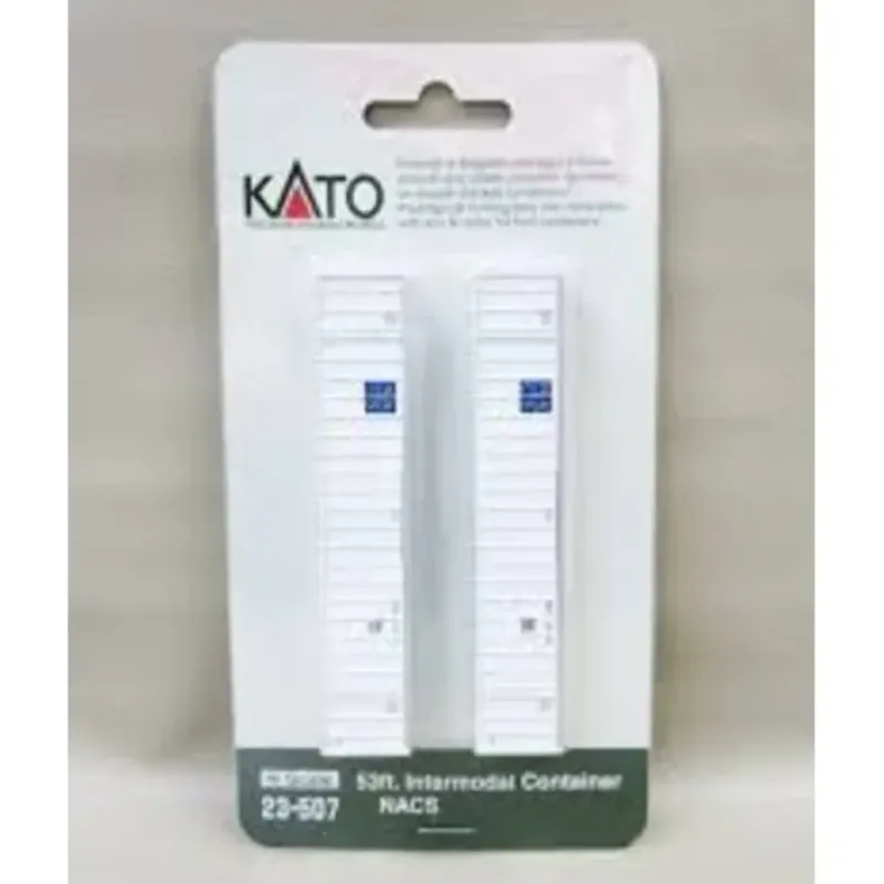 Outlet Kato 23-507 N Scale 53 Ft NACS Intermodal Container (Set of 2) - Your Source for Gaming Essentials Trains