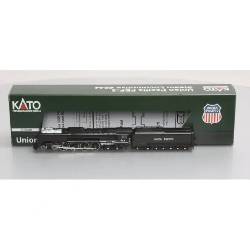 New Kato 126-04011 N Scale Union Pacific FEF-3 4-8-4 Steam Locomotive #844 w/TCS DCC - Your Source for Gaming Essentials Trains