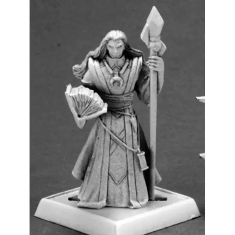 Tabletop Miniatures>Khalib, Runelord Apprentice #60098 Pathfinder Miniatures Unpainted - Your Source for Gaming Essentials