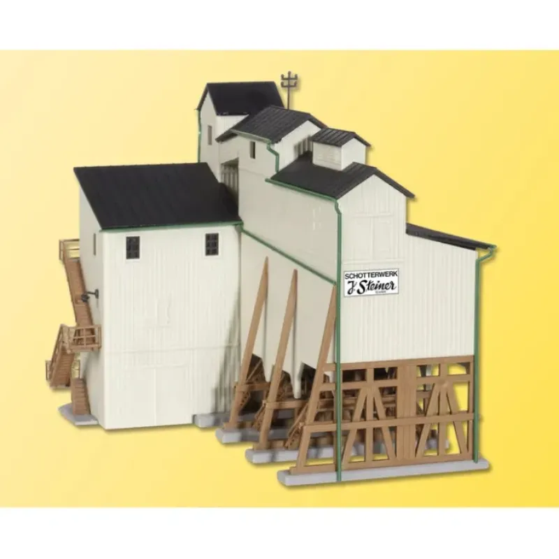 Outlet Kibri 37226 Gravel Works/Loading Silo - Your Source for Gaming Essentials Trains