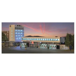 Sale Kibri 39514 HO Kehl Train Station with Floor-Moount LED Lighting Kit - Your Source for Gaming Essentials Trains