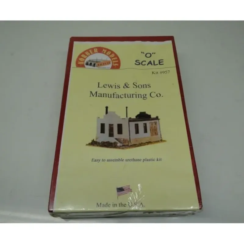 Sale Korber 957 O Scale Lewis & Sons Manufacturing Co. Building Kit - Your Source for Gaming Essentials Trains