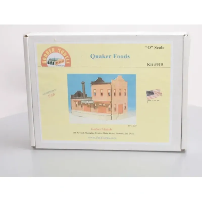 Best Korber 915 O Scale Quaker Foods 2 Story Building Kit - Your Source for Gaming Essentials Trains