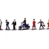 Online Life Like 1682 HO Townspeople with Motorcycle Figures (Set of 7) - Your Source for Gaming Essentials Trains
