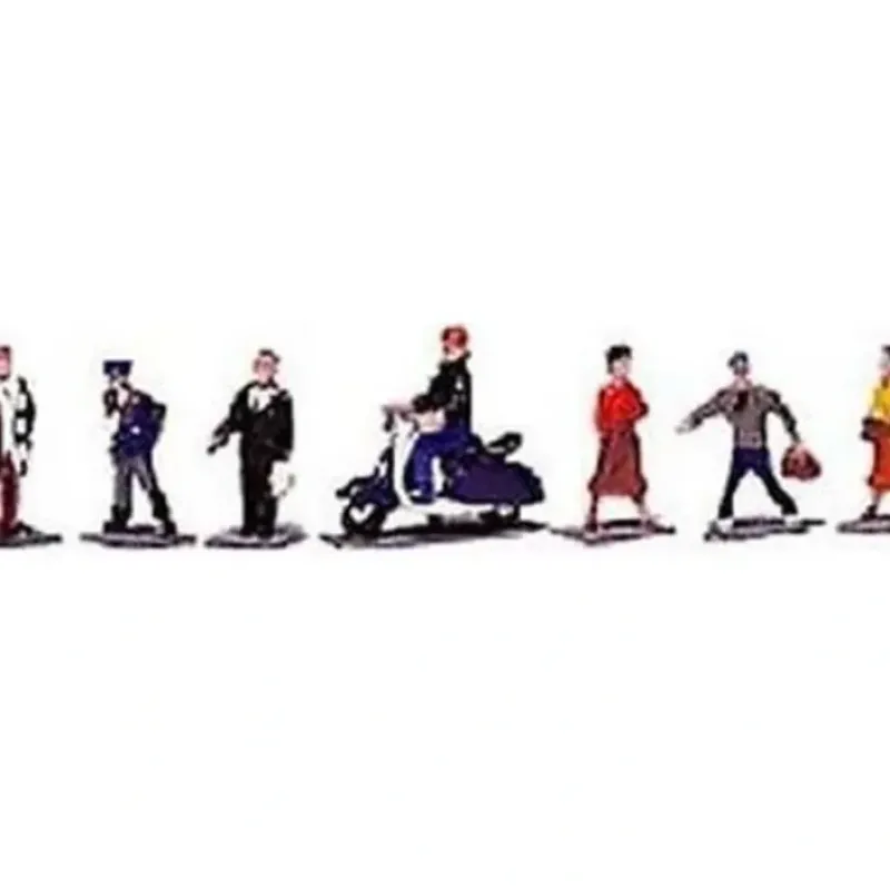 Online Life Like 1682 HO Townspeople with Motorcycle Figures (Set of 7) - Your Source for Gaming Essentials Trains