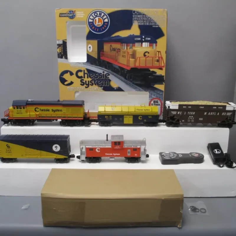 Clearance Lionel 6-82324 Chessie System LionChief O Gauge Diesel Freight Train Set - Your Source for Gaming Essentials Trains
