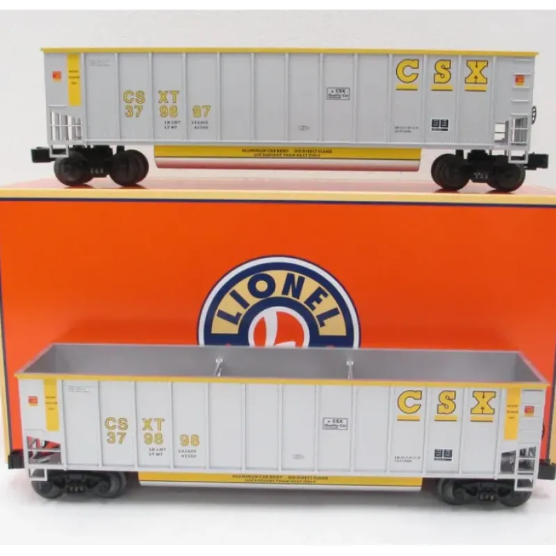 New Lionel 6-27841 CSX Rotary Bathtub Gondola (Set of 2) - Your Source for Gaming Essentials Trains