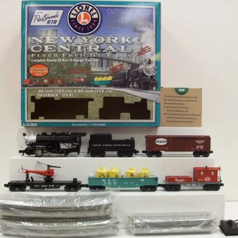 Outlet Lionel 6-30200 New York Central Flyer O Gauge Steam Freight Train Set - Your Source for Gaming Essentials Trains