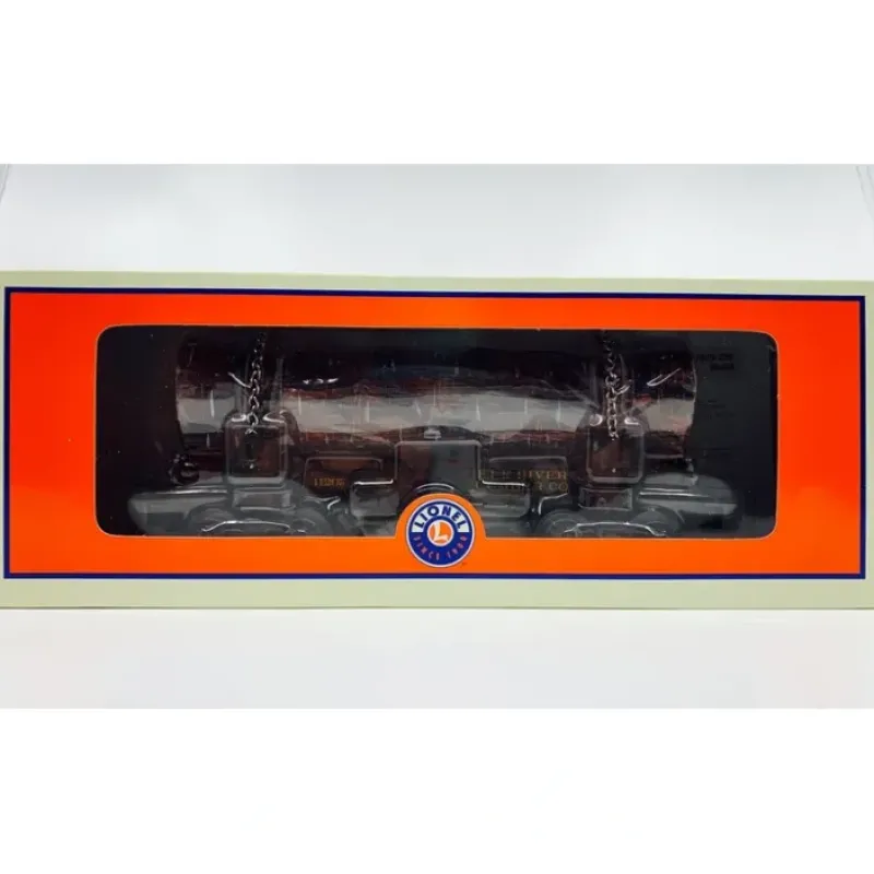 Discount Lionel 6-27836 O Elk River Lumber Skeleton Log Car - Your Source for Gaming Essentials Trains