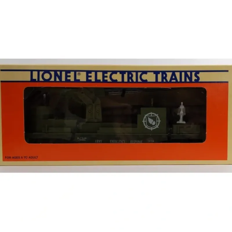 Best Lionel 6-16726 O Gauge Army Fire Ladder Car LN/Box - Your Source for Gaming Essentials Trains