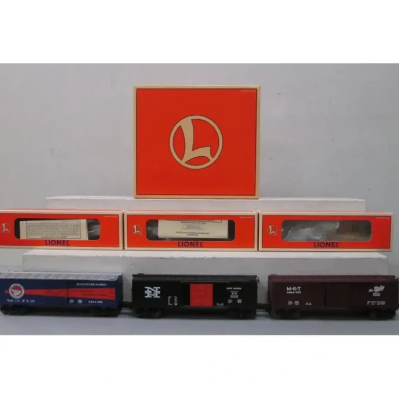 Best Lionel 6-19292 O Gauge B&O 6464 Boxcar Series Vl (Set of 3) NIB - Your Source for Gaming Essentials Trains