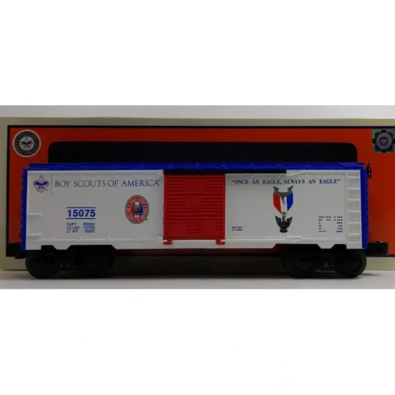 Discount Lionel 6-15075 O Gauge Boy Scouts Of America Eagle Scout Boxcar - Your Source for Gaming Essentials Trains