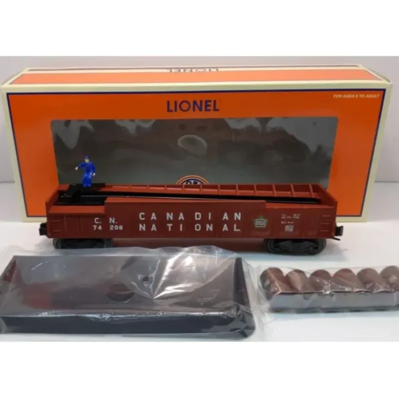 Sale Lionel 6-36771 O Gauge Canadian National Operating Barrel Car #74208 - Your Source for Gaming Essentials Trains