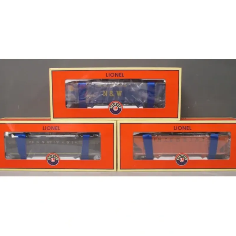 New Lionel 6-17791 O Gauge NS Heritage PRR/N&W/Interstate Hoppers (Set of 3) - Your Source for Gaming Essentials Trains