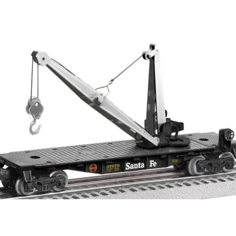 Discount Lionel 6-37079 O Gauge Santa Fe Derrick Car #37079 - Your Source for Gaming Essentials Trains