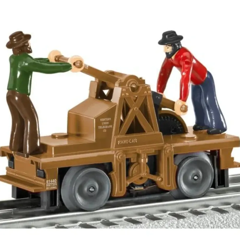 Clearance Lionel 6-81440 O Gauge Western Union Handcar - Your Source for Gaming Essentials Trains