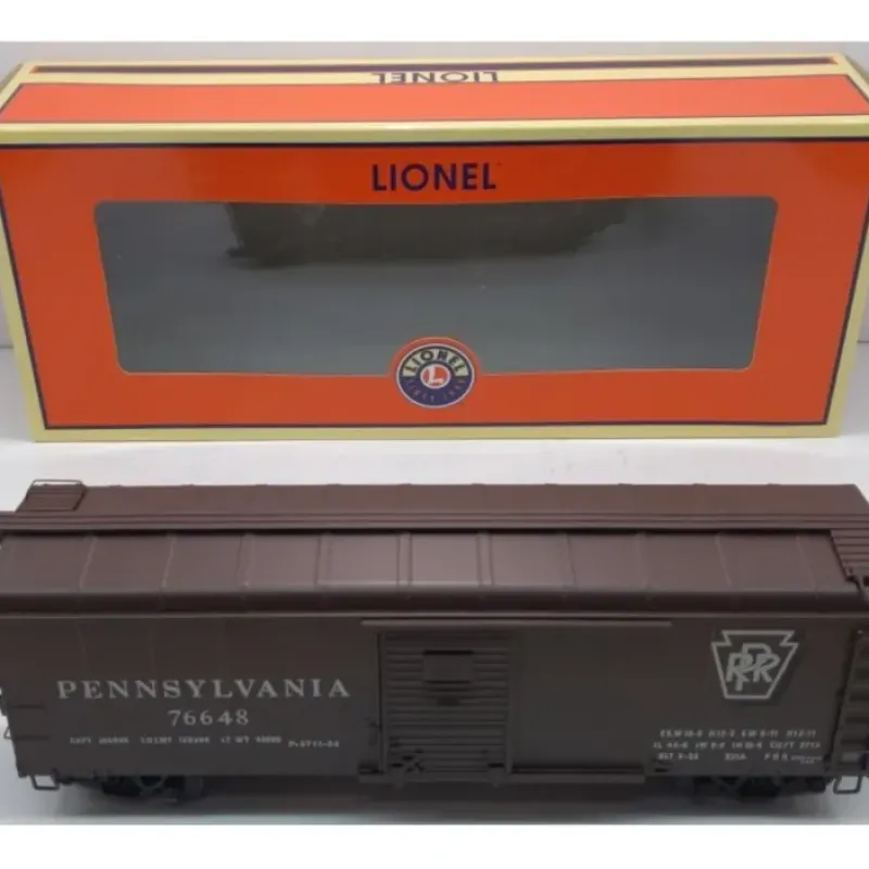 Outlet Lionel 6-38393 O PRR Single Door Round Roof Boxcar #76648 - Your Source for Gaming Essentials Trains