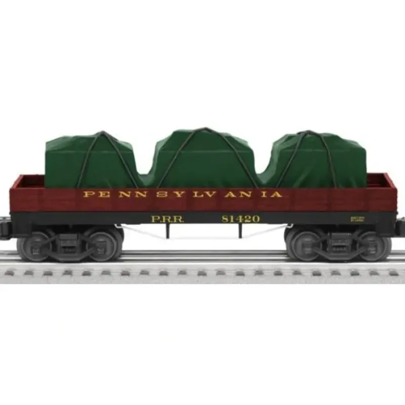 Best Lionel 6-81420 O PRR Truss Rod Gondola w/Tarp Load - Your Source for Gaming Essentials Trains