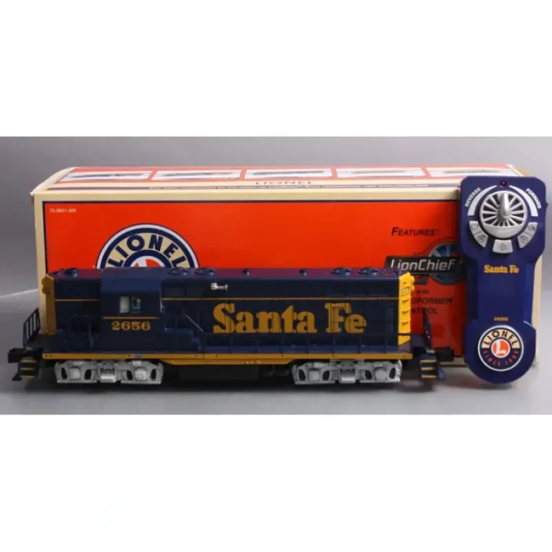 Clearance Lionel 6-38821 Santa Fe LionChief Plus GP7 Diesel Locomotive #2656 LN/Box - Your Source for Gaming Essentials Trains