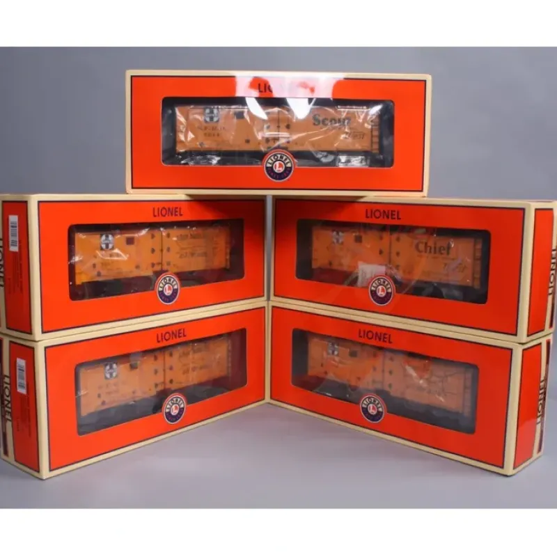Outlet Lionel 6-17741 Santa Fe Steel Sided Billboard Reefer Cars (Set of 5) - Your Source for Gaming Essentials Trains