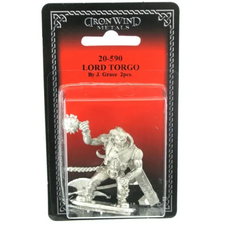 Tabletop Miniatures>Lord Torgo #20-590 Shadowrun RPG Metal Ral Partha Figure - Your Source for Gaming Essentials