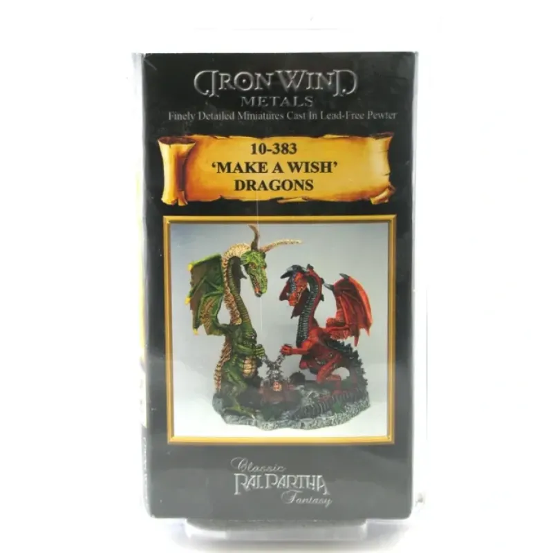 Tabletop Miniatures>Make A Wish' Dragon #10-383 Classic Ral Partha Fantasy RPG Metal Figure - Your Source for Gaming Essentials