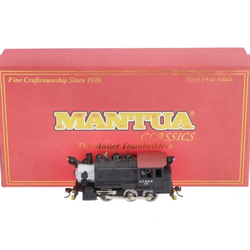 Best Mantua 393101 HO Santa Fe 0-6-0 Tank Switcher w/ DCC & Sound - Your Source for Gaming Essentials Trains
