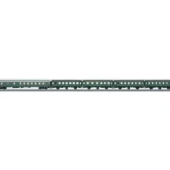 New Marklin 43194 HO German Federal Railroad DB Rebuilt & Half-Baggage Passenger Set - Your Source for Gaming Essentials Trains