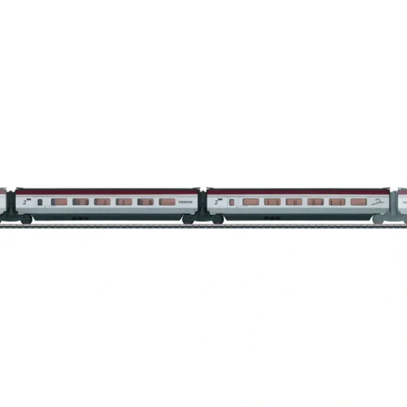 Discount Marklin 43431 HO SNCB Thalys Add-On Car Set - Ready to Run - Your Source for Gaming Essentials Trains