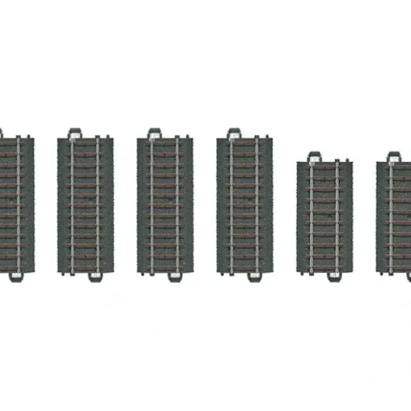 Discount Marklin 20099 HO Straight C Track Set - 3-Rail (Set of 6) - Your Source for Gaming Essentials Trains