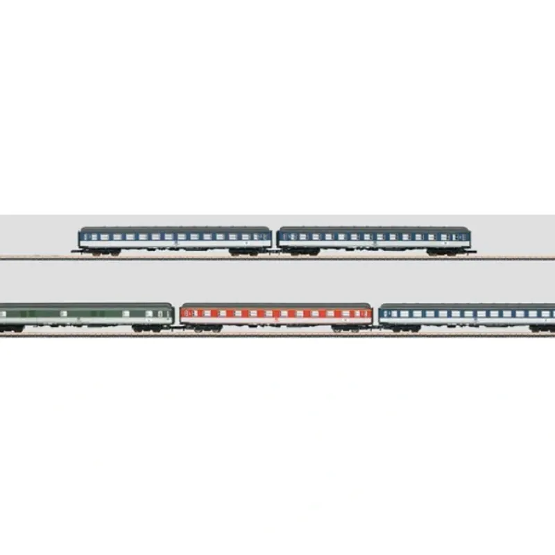 Discount Marklin 87401 Z German Federal Railroad DB Pop Passenger Set (Set of 5) - Your Source for Gaming Essentials Trains