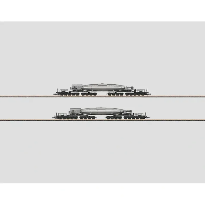 Online Marklin 86202 Z Krupp Steel Works 18-Axle Hot Metal Torpedo Ladle Car (Set of 2) - Your Source for Gaming Essentials Trains