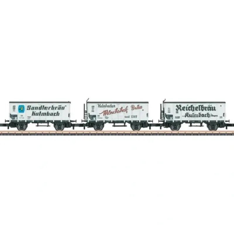 Hot Marklin 86395 Z Kulmbacher Breweries Beer Reefer Car (Set of 3) - Your Source for Gaming Essentials Trains