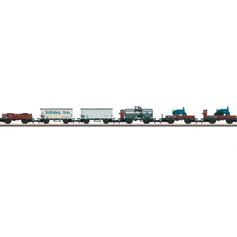 Discount Marklin 82338 Z Mixed Freight Train Freight Car Set (Set of 6) - Your Source for Gaming Essentials Trains