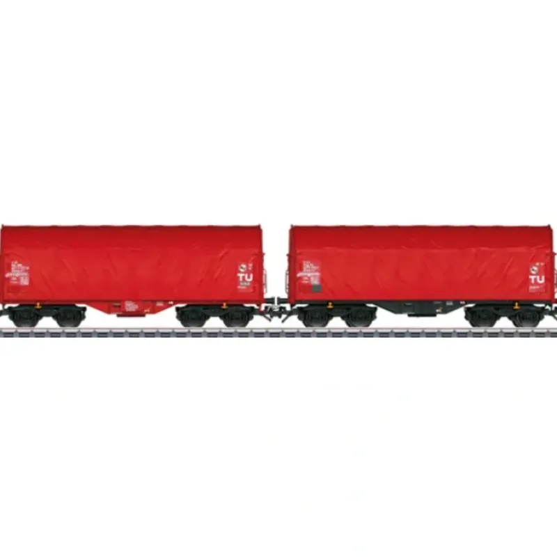 New Marklin 47214HO Shimmnss/Shimmns-tu 718 Sliding Tarp Car 3-Rail RTR (Set of 3) - Your Source for Gaming Essentials Trains