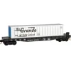 Discount Micro Trains 04500511 N DRGW 50' Fishbelly Side Flatcar #80000A - Your Source for Gaming Essentials Trains