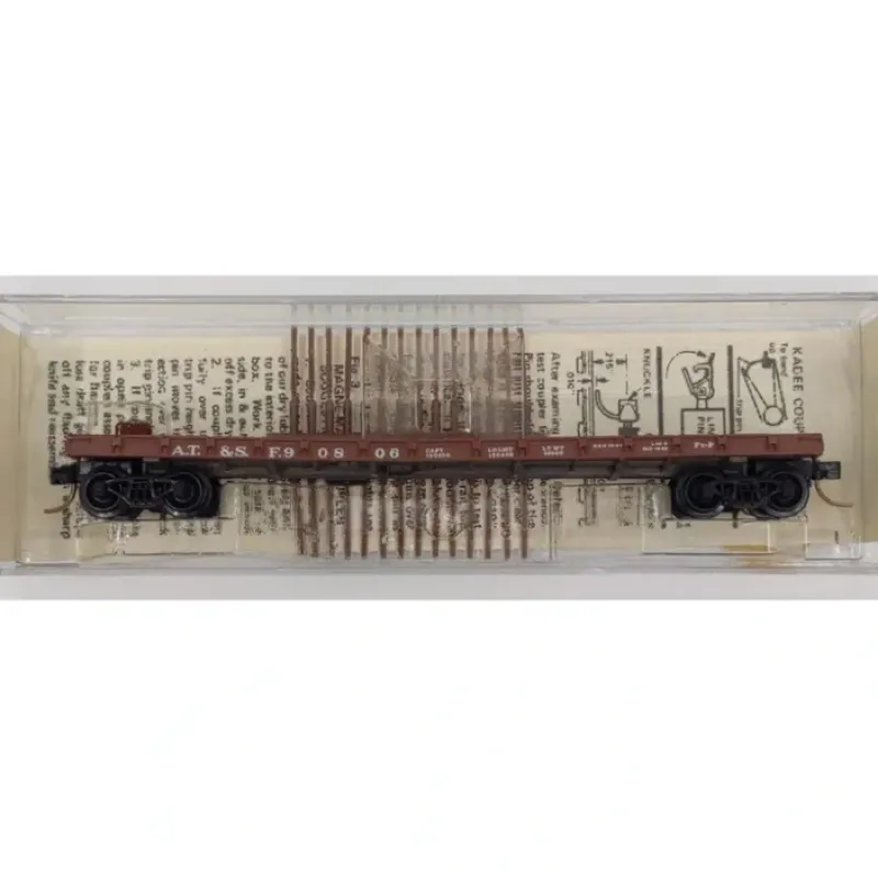 Hot Micro-Trains 04400060 N ATSF 50' Straight Side Flatcar #0806 LN/Box - Your Source for Gaming Essentials Trains