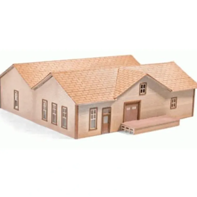 Micro-Trains 49990916 N Box Factory Laser Cut Wood Structure Kit - Your Source for Gaming Essentials*