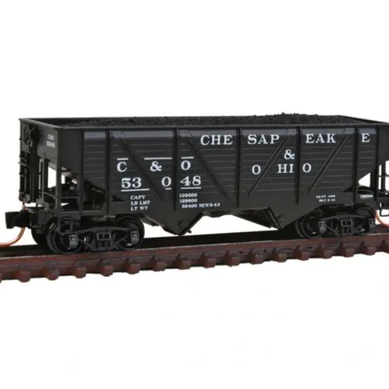 Hot Micro-Trains 05700070 N C&O 33' Twin Bay Composite Side Hopper #53048 - Your Source for Gaming Essentials Trains