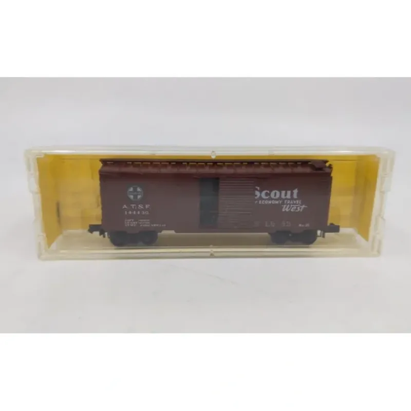 Discount Micro-Trains 02000051 N Scale ATSF 'Scout' 40' Box Car #144430 LN/Box - Your Source for Gaming Essentials Trains
