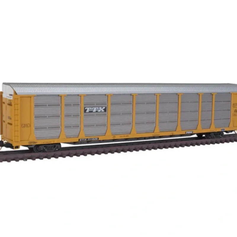 Hot Micro-Trains 11100022 N TTX 89' Tri-Level Enclosed Autorack #711026 - Your Source for Gaming Essentials Trains